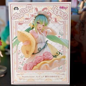 NIB Hatsune Miku Wonderland Sleeping Beauty Taito figure